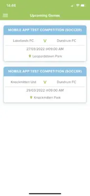 Sportlomo Game Management android App screenshot 3