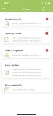 Sportlomo Game Management android App screenshot 5